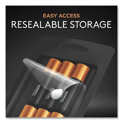 Duracell Optimum Alkaline AAA Batteries, 4/Pack (OPT2400B4PRT)