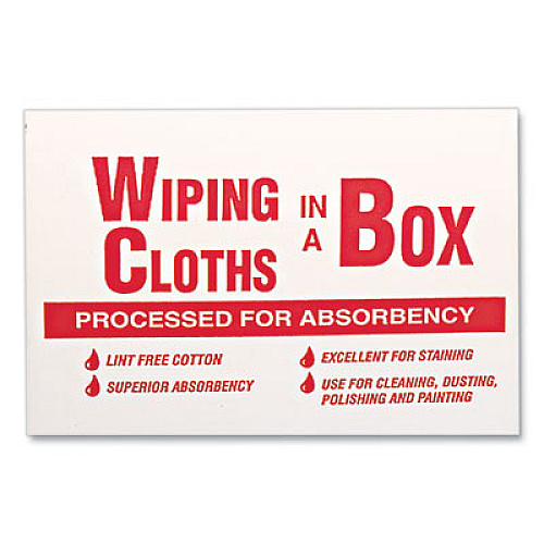 General Supply Multipurpose Reusable Wiping Cloths, Cotton, 5 lb Box, Assorted Sizes and Colors (N205CW05)