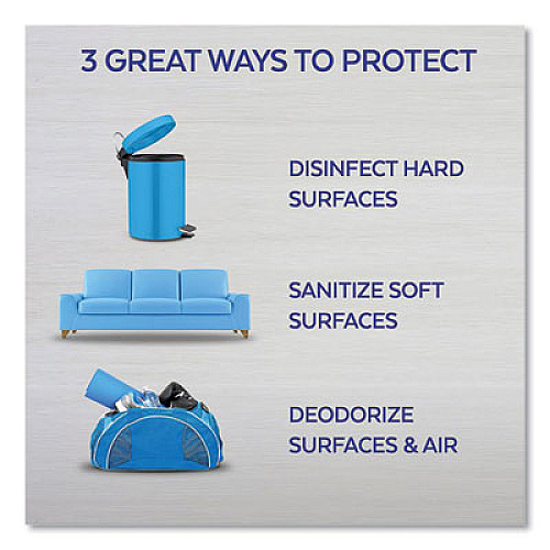 LYSOL Brand Disinfectant Spray To Go, Crisp Linen, 1 oz Aerosol Spray, 12/Carton (79132CT)