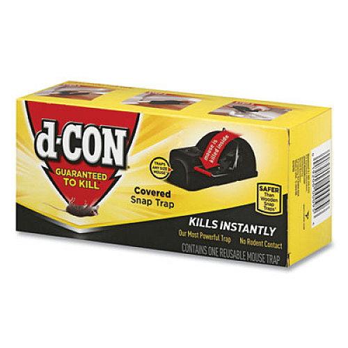 d-CON Ultra Set Covered Snap Trap, Plastic (00027)