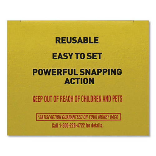 d-CON Ultra Set Covered Snap Trap, Plastic (00027)