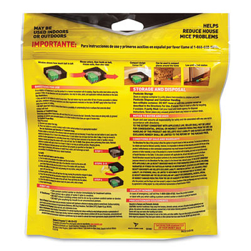d-CON REFILLABLE BAIT STATION AND REFILLS, 1 BAIT;6 REFILLS/BOX, 8 BOX/CARTON (98665)
