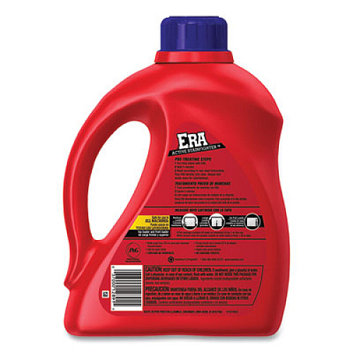Era Active Stainfighter Liquid Laundry Detergent, Original, 100 oz Bottle, 4/Carton (12891)