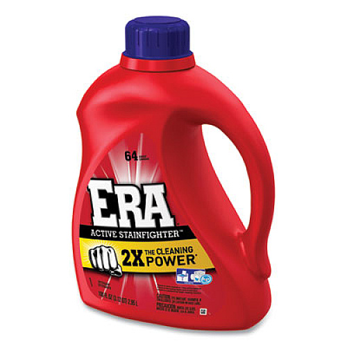 Era Active Stainfighter Liquid Laundry Detergent, Original, 100 oz Bottle, 4/Carton (12891)