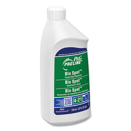 P&G Pro Line Bio-Spot Carpet Spot Remover, Fruity Scent, 25 oz Bottle, 15/Carton (03448)