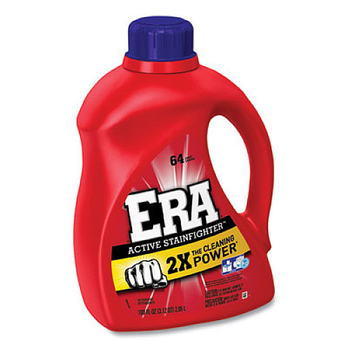 Era Active Stainfighter Liquid Laundry Detergent, Original, 100 oz Bottle, 4/Carton (12891)