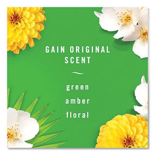Febreze CAR Air Freshener, Gain Original, 2 mL Clip, 2/Pack, 8 Packs/Carton (94731CT)