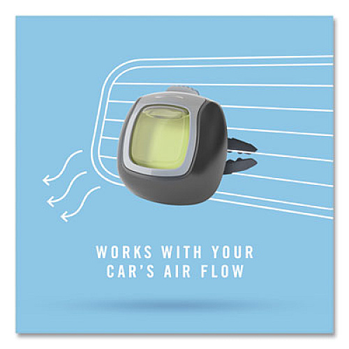 Febreze CAR Air Freshener, Sea Spray, 2 mL Clip, 2/Pack (63881EA)