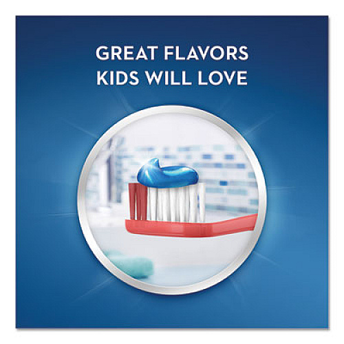 Crest Kids' Sparkle Toothpaste, Bubblegum Flavor, 0.85 oz Tube, 72/Carton (40159CT)