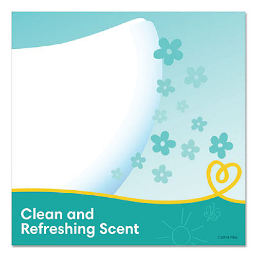 Pampers Complete Clean Baby Wipes, 1 Ply, Baby Fresh, 504/Pack (75614)