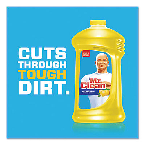 Mr. Clean Multi-Surface Antibacterial Cleaner, Summer Citrus, 28 oz Bottle (77130EA)