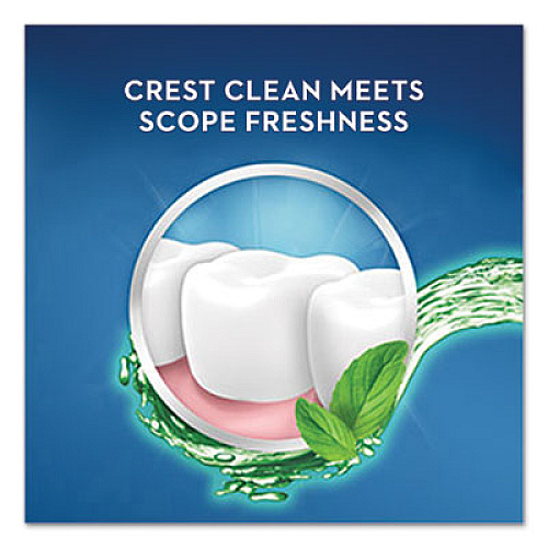 Crest Plus Scope Rinse, Classic Mint Flavor, 36 mL Bottle, 180/Carton (97506)