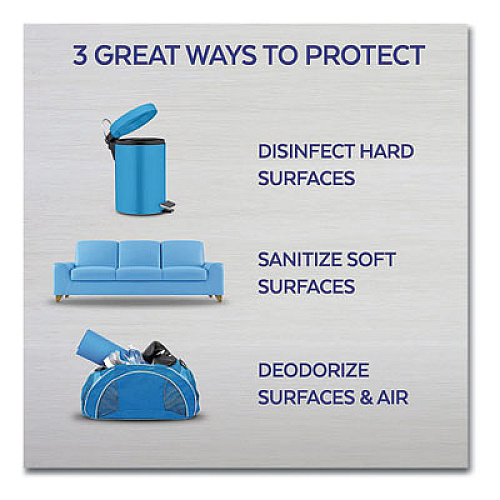 LYSOL Brand Disinfectant Spray, Crisp Linen, 7 oz Aerosol Spray, 12/Carton (90440)