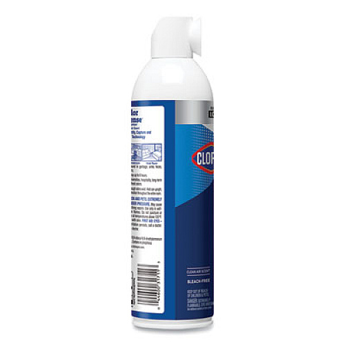 Clorox Commercial Solutions Odor Defense, Clean Air, 14 oz Aerosol Spray, 12/Carton (31711)