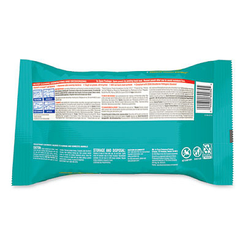 Clorox Disinfecting Wipes, On The Go Pack, Fresh Scent, 7.25 x 7, 70/Pack, 9 Packs/Carton (60034W)