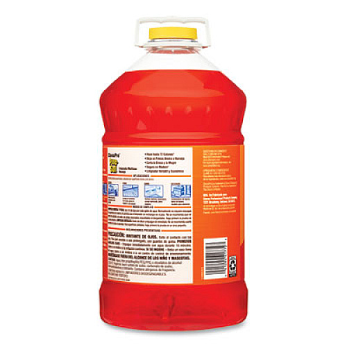 Pine-Sol All-Purpose Cleaner, Orange Energy, 144 oz Bottle, 3/Carton (41772CT)