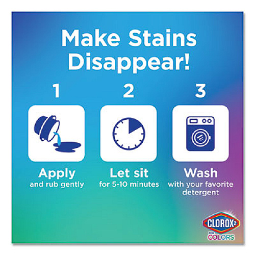 Clorox 2 STAIN REMOVER AND COLOR BOOSTER, UNSCENTED, 33 OZ BOTTLE, 6/CARTON (30046CT)