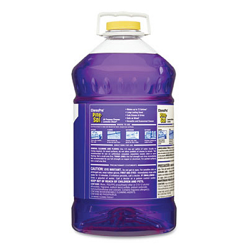 Pine-Sol All Purpose Cleaner, Lavender Clean, 144 oz Bottle, 3/Carton (97301)