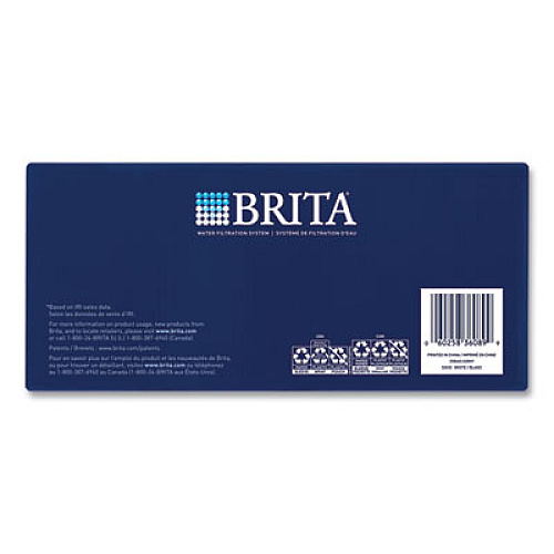 Brita Classic Water Filter Pitcher, 40 oz, 5 Cups (36089EA)
