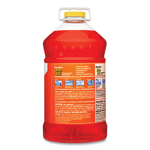 Pine-Sol All-Purpose Cleaner, Orange Energy, 144 oz Bottle, 3/Carton (41772CT)