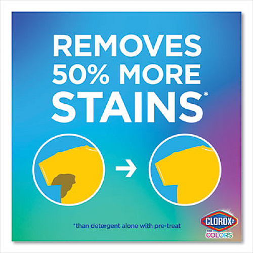 Clorox 2 STAIN REMOVER AND COLOR BOOSTER, UNSCENTED, 33 OZ BOTTLE, 6/CARTON (30046CT)