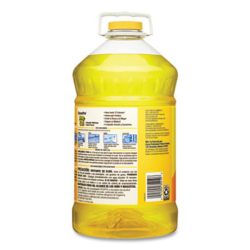 Pine-Sol All Purpose Cleaner, Lemon Fresh, 144 oz Bottle, 3/Carton (35419CT)