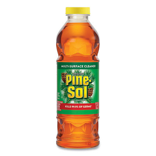 Pine-Sol Multi-Surface Cleaner, Pine Disinfectant, 24oz Bottle, 12 Bottles/Carton (97326CT)