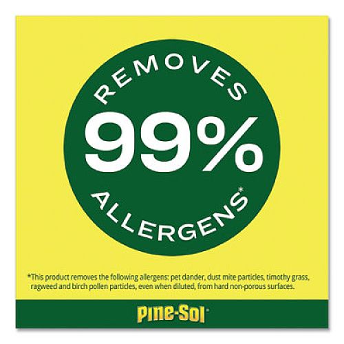 Pine-Sol Multi-Surface Cleaner, Lemon Fresh, 28 oz Bottle, 12/Carton (40187)