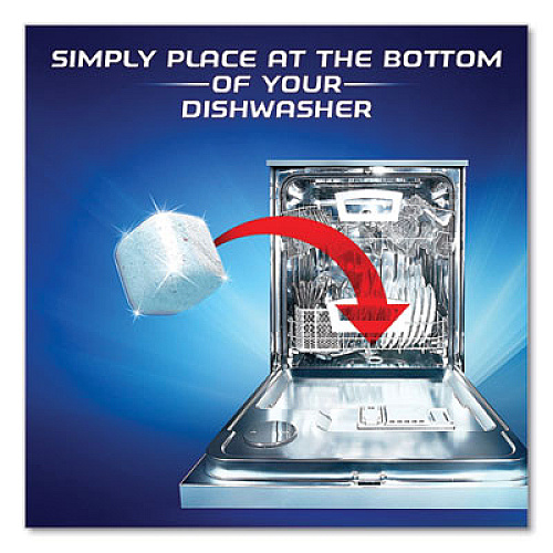 FINISH Dishwasher Cleaner Pouches, Original Scent, Pouch, 3 Tabs/Pack (98897PK)