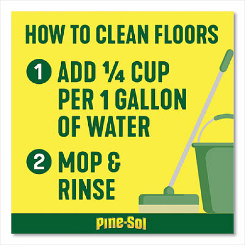 Pine-Sol Multi-Surface Cleaner, Lemon Fresh, 28 oz Bottle, 12/Carton (40187)