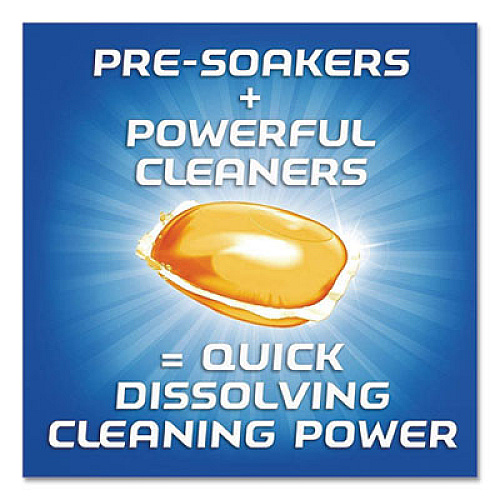 FINISH Dish Detergent Gelpacs, Orange Scent, 20 Gelpacs/Box, 8 Boxes/Carton (76491CT)