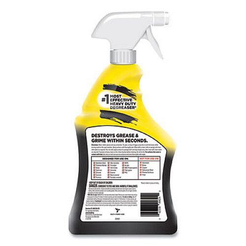 EASY-OFF Heavy Duty Cleaner Degreaser, 32 oz Spray Bottle (99624EA)