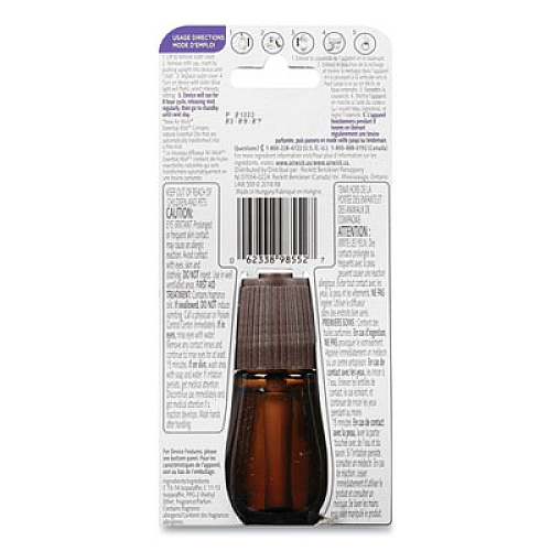 Air Wick Essential Mist Refill, Lavender and Almond Blossom, 0.67 oz Bottle (98552EA)