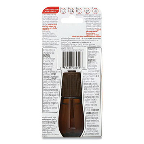 Air Wick Essential Mist Refill, Peony and Jasmine, 0.67 oz Bottle, 6/Carton (98555)
