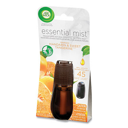 Air Wick Essential Mist Refill, Mandarin Orange, 0.67 oz Bottle (98551EA)