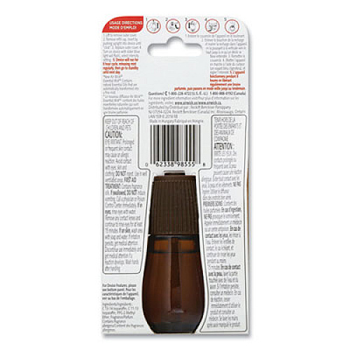 Air Wick Essential Mist Refill, Peony and Jasmine, 0.67 oz Bottle (98555EA)