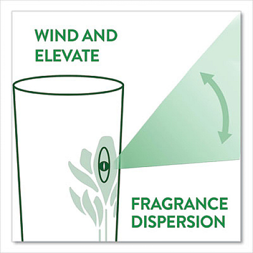 Air Wick Freshmatic Ultra Automatic Pure Starter Kit, 5.94 x 3.31 x 7.63, White, Tropical Flowers 4/Carton (88414)
