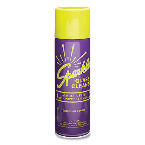 Sparkle Glass Cleaner, 20 oz Aerosol Spray (20620)