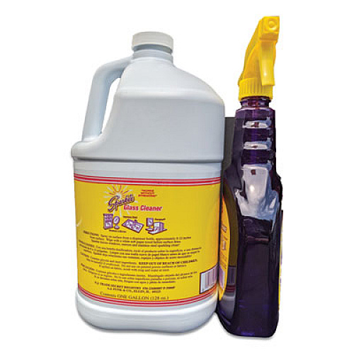 Sparkle Glass Cleaner, One Trigger Bottle and One gal Refill (20515)
