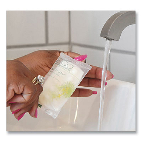 Eco By Green Culture Bath Massage Bar, Clean Scent, 1.06 oz, 300/Carton (SPEGCBH)