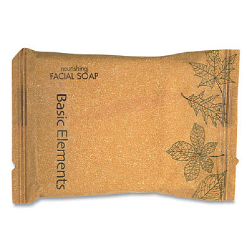 Eco By Green Culture Facial Soap Bar, Clean Scent, 0.71 oz, 500/Carton (SPEGCFL)