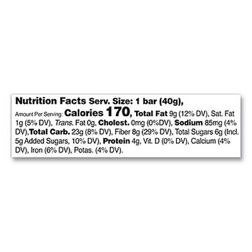 THIS BAR SAVES LIVES Snackbars, Madagascar Vanilla and Almond and Honey, 1.4 oz, 12/Box (00444BX)