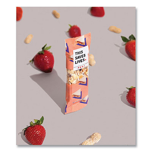 THIS BAR SAVES LIVES Snackbars, PBandJ, 1.4 oz, 12/Box (00473BX)