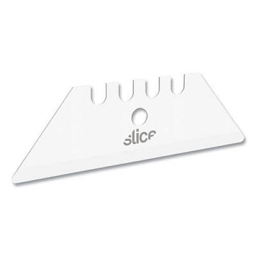 slice Safety Utility Knife Blades, Rounded Tip, Ceramic Zirconium Oxide, 2/Pack (10524)