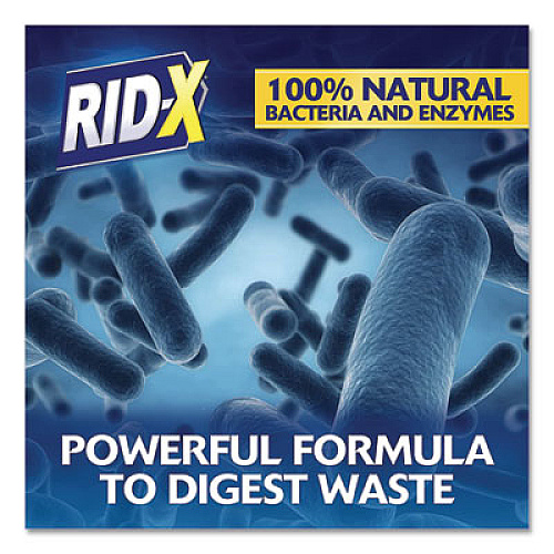 RID-X Septic System Treatment Concentrated Powder, 19.6 oz, 6/Carton (80307)