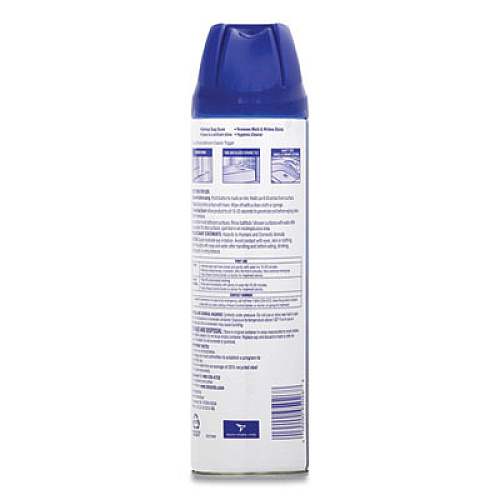 LYSOL Brand Max Foamer Bathroom Cleaner, Fresh Scent, 19 oz Aerosol Spray, 12/Carton (95026)