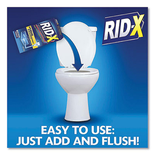 RID-X Septic System Treatment Concentrated Powder, 9.8 oz, 12/Carton (80306)