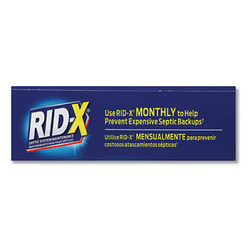 RID-X Septic System Treatment Concentrated Powder, 19.6 oz, 6/Carton (80307)