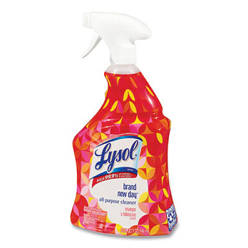 LYSOL Brand Ready-to-Use All-Purpose Cleaner, Mango and Hibiscus, 32 oz, Spray Bottle (98769EA)