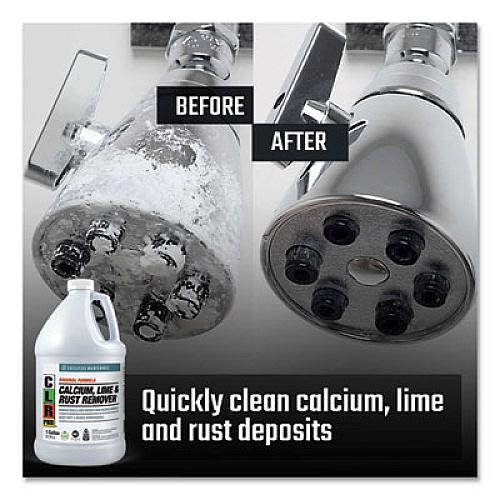 CLR PRO Calcium, Lime and Rust Remover, 1 gal Bottle, 4/Carton (CL4PRO)